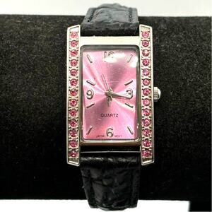 Y2K Silver & Pink Watch